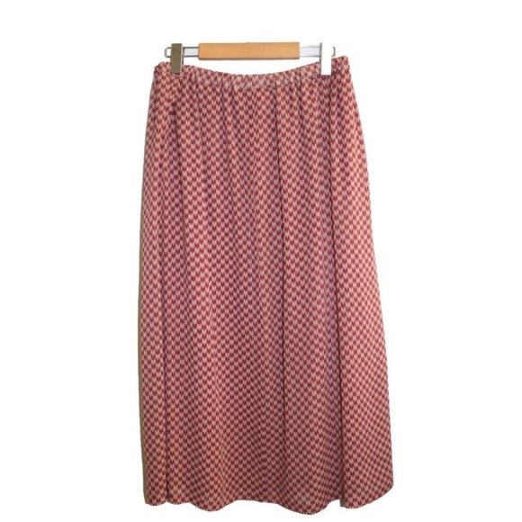 Max Mara Holt Renfrew 100% Silk Layered Maxi Skirt - Picture 6 of 6